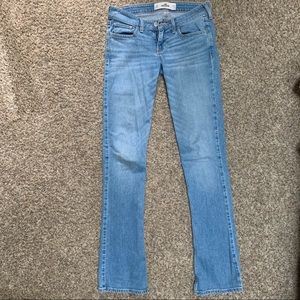 Hollister Light Wash Boot Cut Jeans